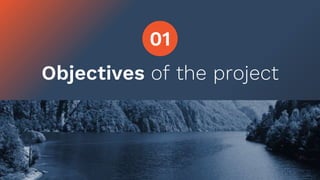 Objectives of the project
01
 