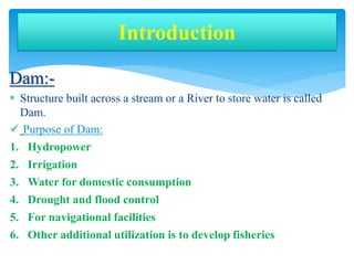 Dam engineering | PPTX