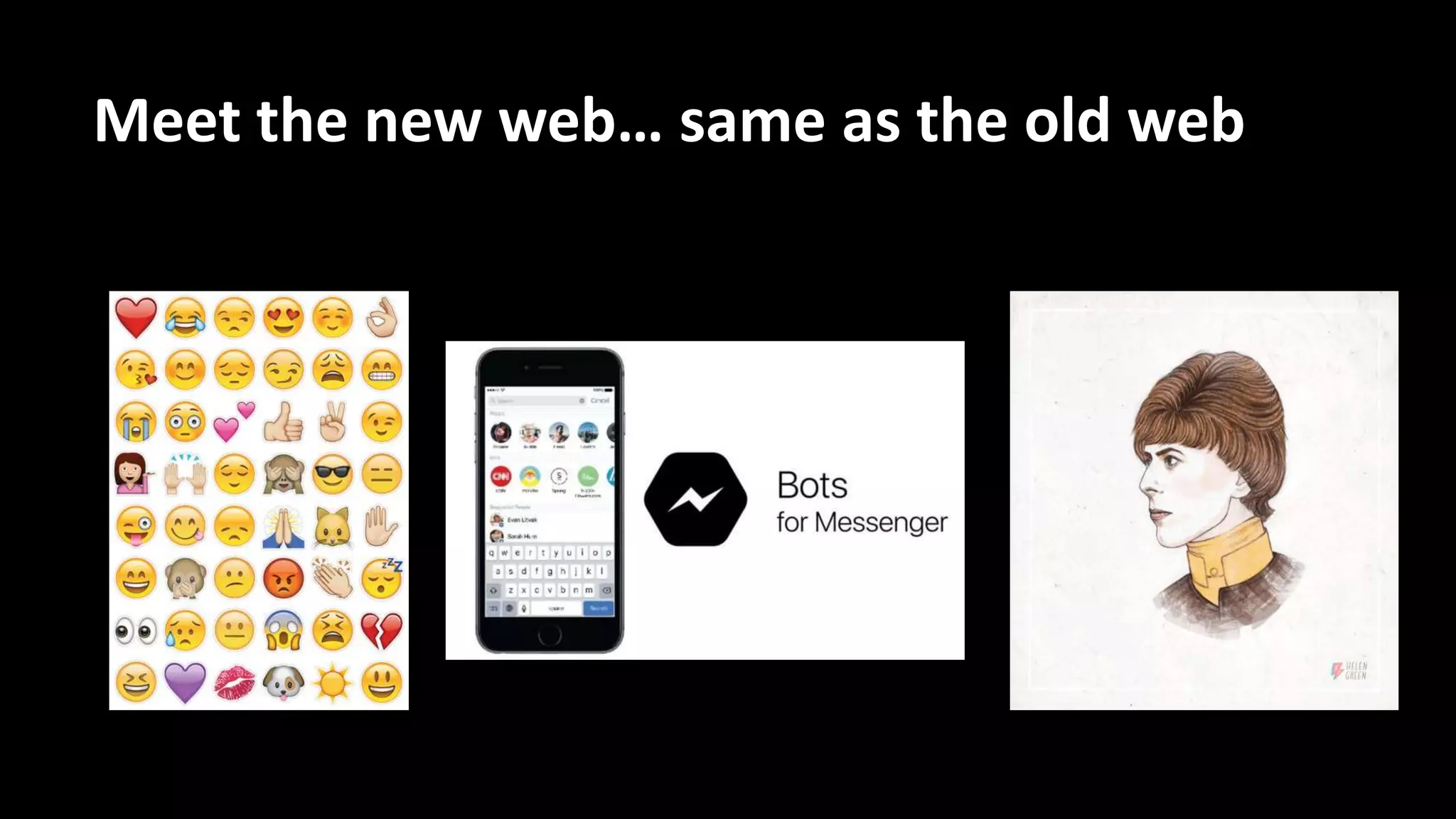Meet the new web… same as the old web
 