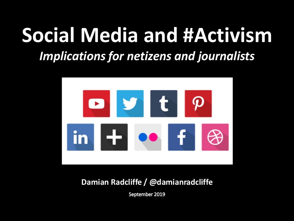 Social Media and Hashtag Activism