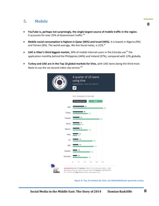 Social Media in the Middle East: The Story of 2014 | PDF