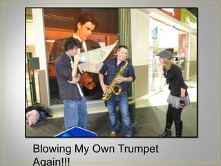 Blowing My Own Trumpet
Again!!!
 