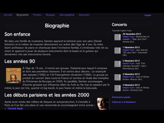 Damienschmitt website