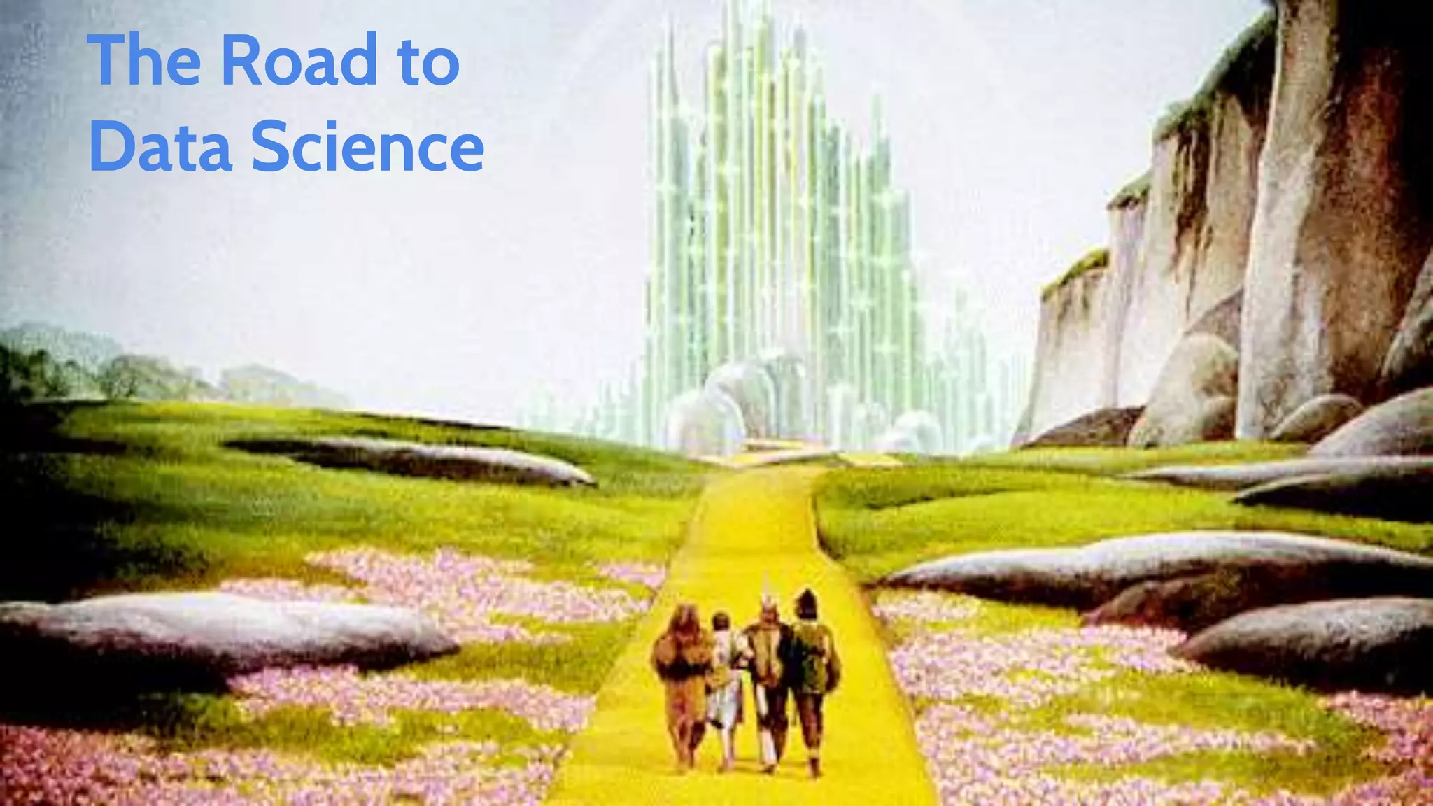 The Road to
Data Science
 