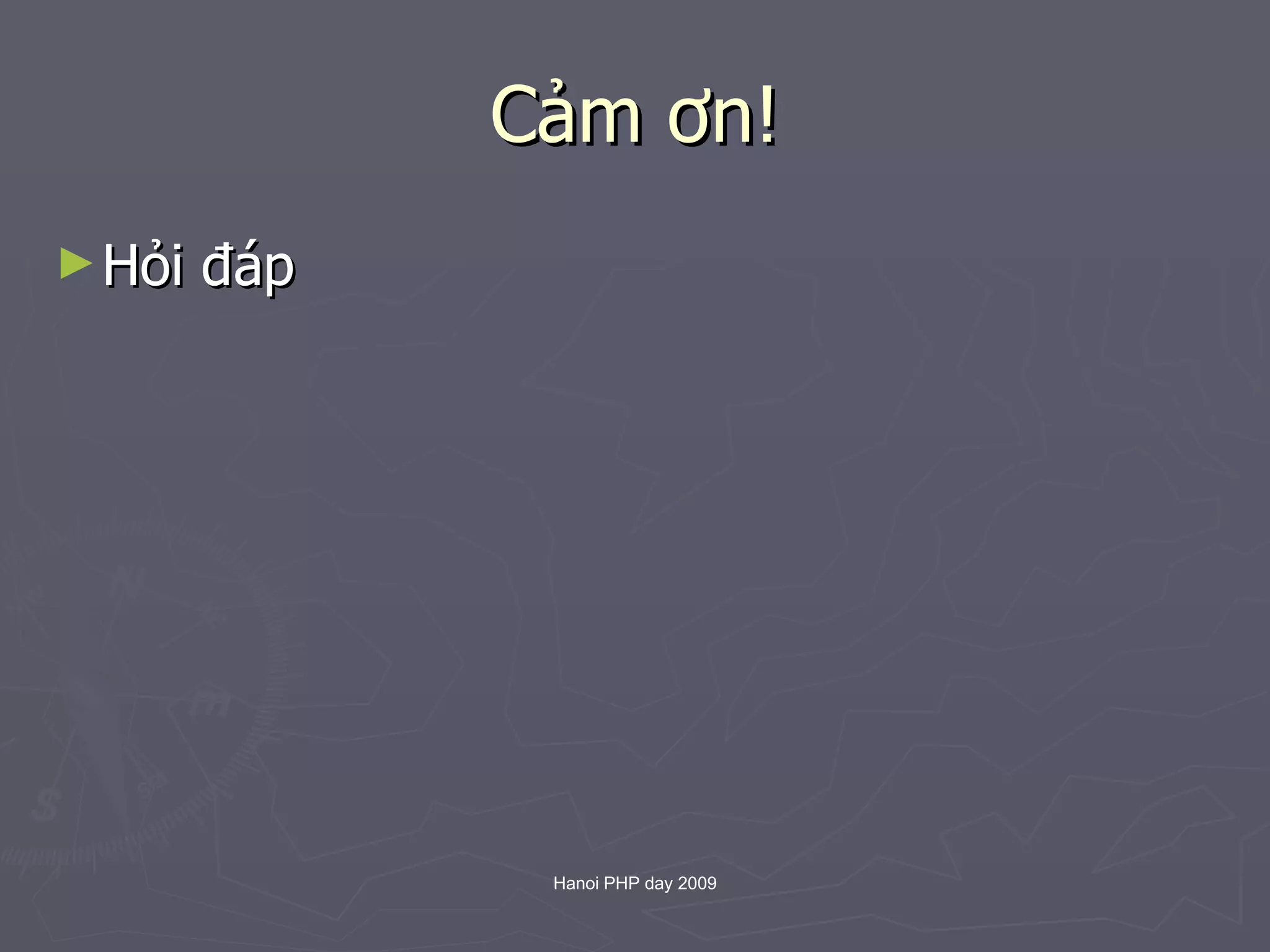 Cảm ơn! Hỏi đáp 