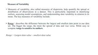 Basic Statistical and Machine Learning Techniques | PDF