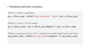 Basic Statistical and Machine Learning Techniques | PDF
