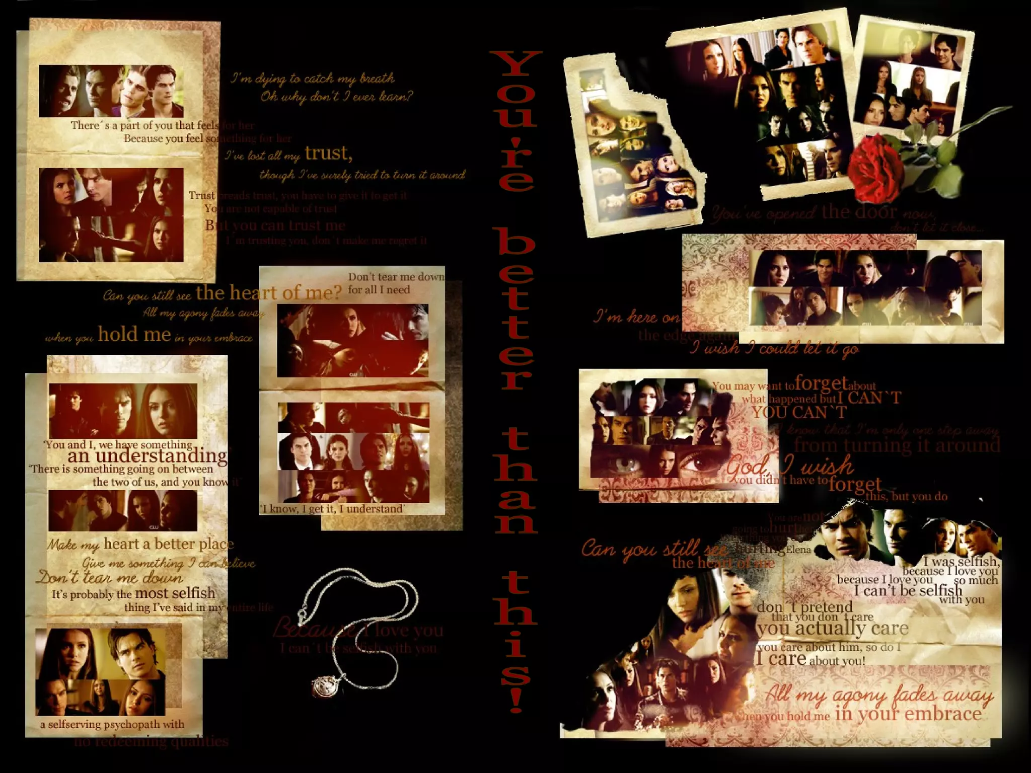 You're better than this! 