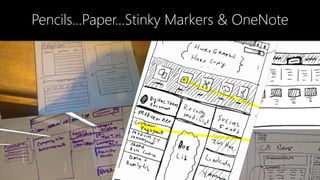 Pencils…Paper…Stinky Markers & OneNote
 