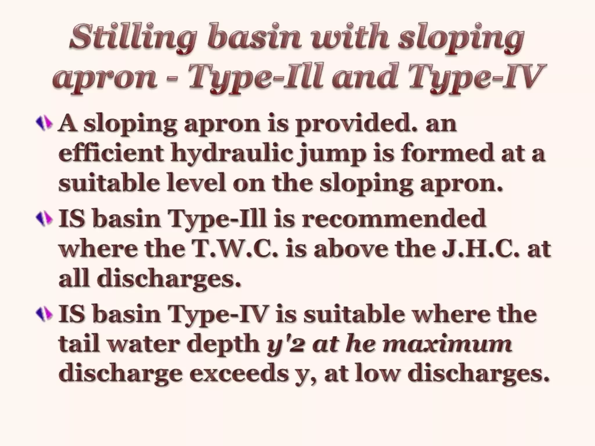 Dam outlet works lecture 3