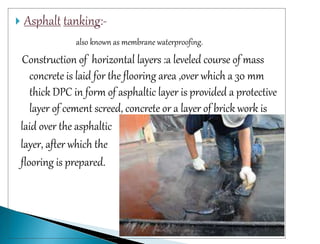 Damp proofing course archna | PPTX