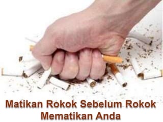 Dampak asap rokok