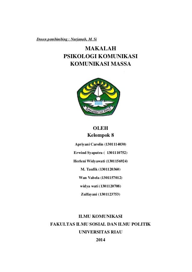 Makalah Dampak Kom Massa
