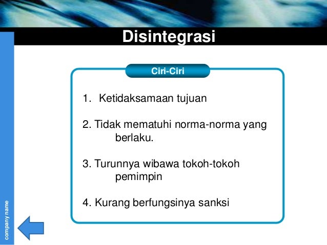 Sosiologi - Dampak Negatif Perubahan Sosial Sosiologi - Dampak Negatif Perubahan Sosial