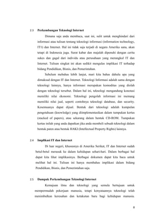 Implikasi Knowledge dalam Bisnis Online: Dari Informasi hingga Keunggulan Kompetitif