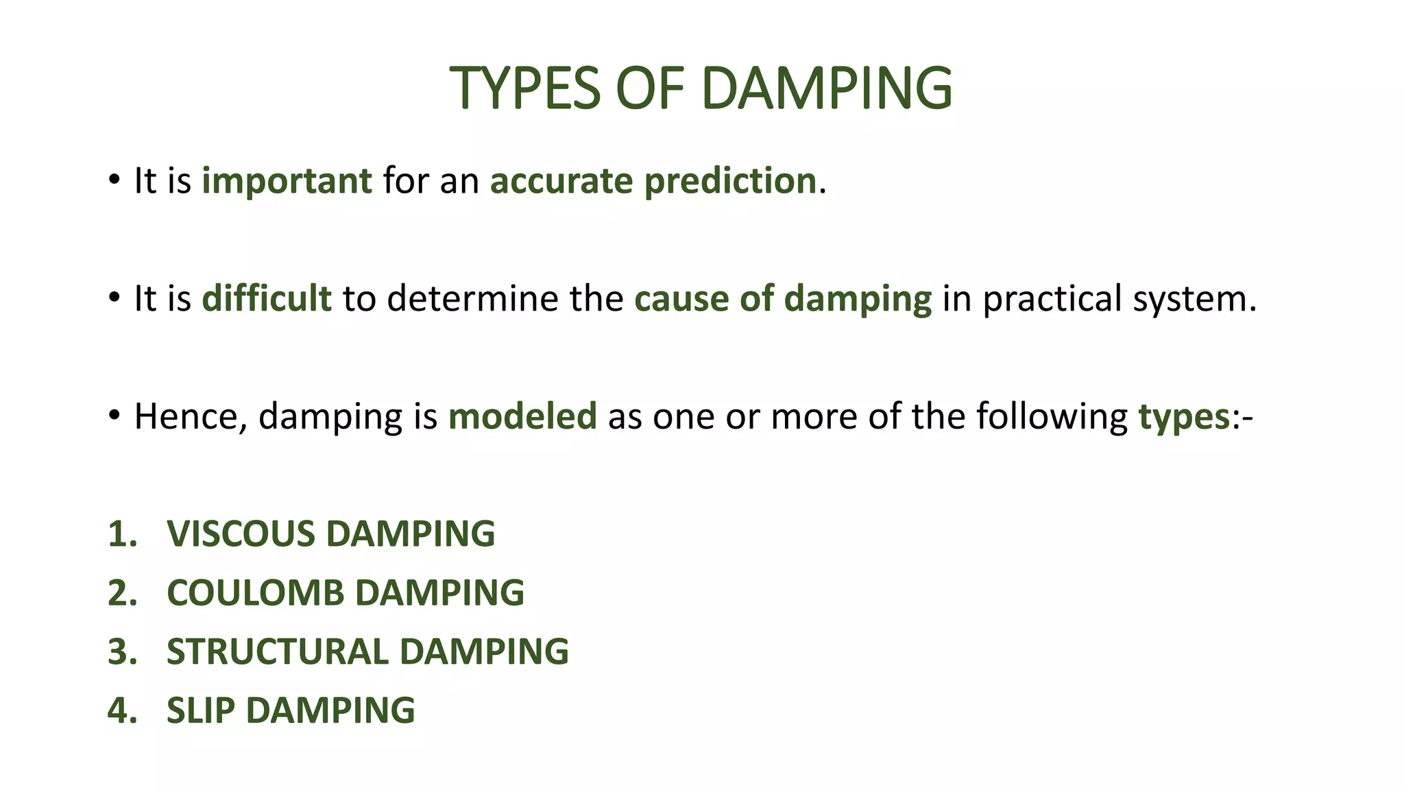 DAMPED FREE VIBRATION.pptx