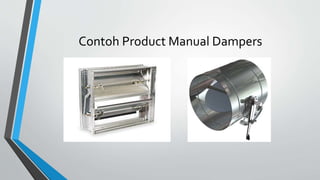 Contoh Product Manual Dampers
 