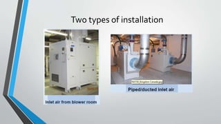 Two types of installation
 