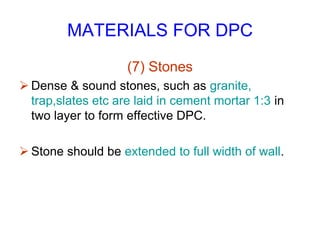 Damp Proof Course | PDF