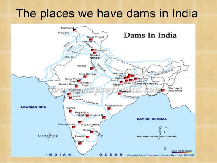 Map Of Dams In India Maps In 2019 India Map Indian River Map ...