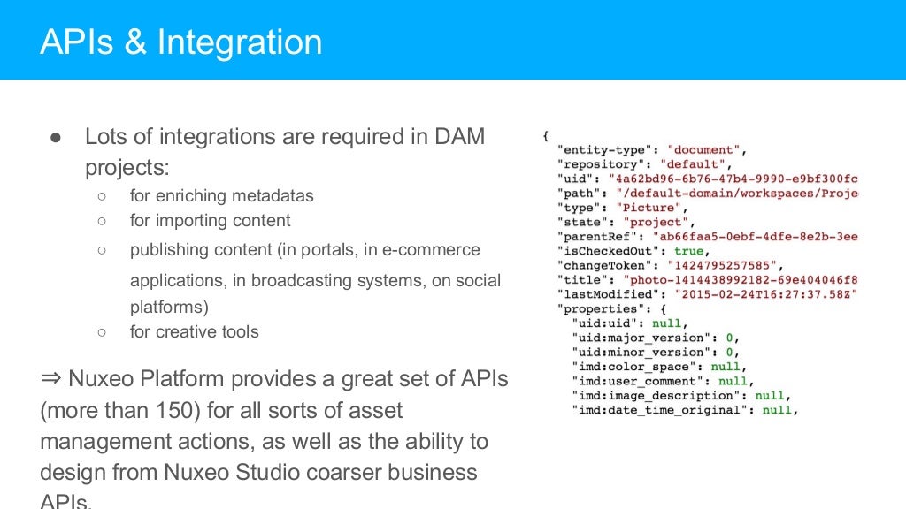 Digital Asset Management in Nuxeo Platform LTS 2015