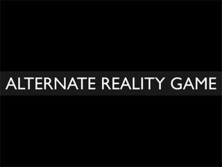 Dan Hon   ARGs In Charity And Education.Key