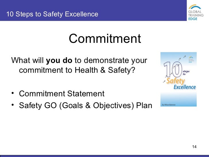 personal commitment statement