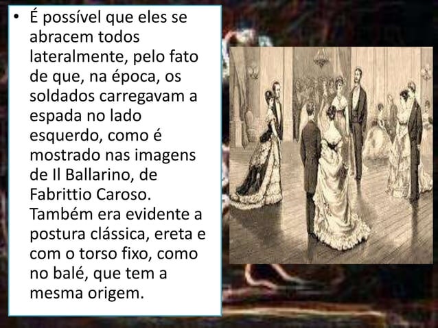 Dança de salão: história da dança de salão, origem da dança de salão ...