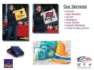Virtuals Spec Samples Up Sell Packaging Case Studies Custom Marketing 3 Day ProShip Service Our Services 