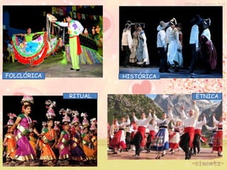 FOLCLÓRICA HISTÓRICA 
RITUAL ÉTNICA 
 