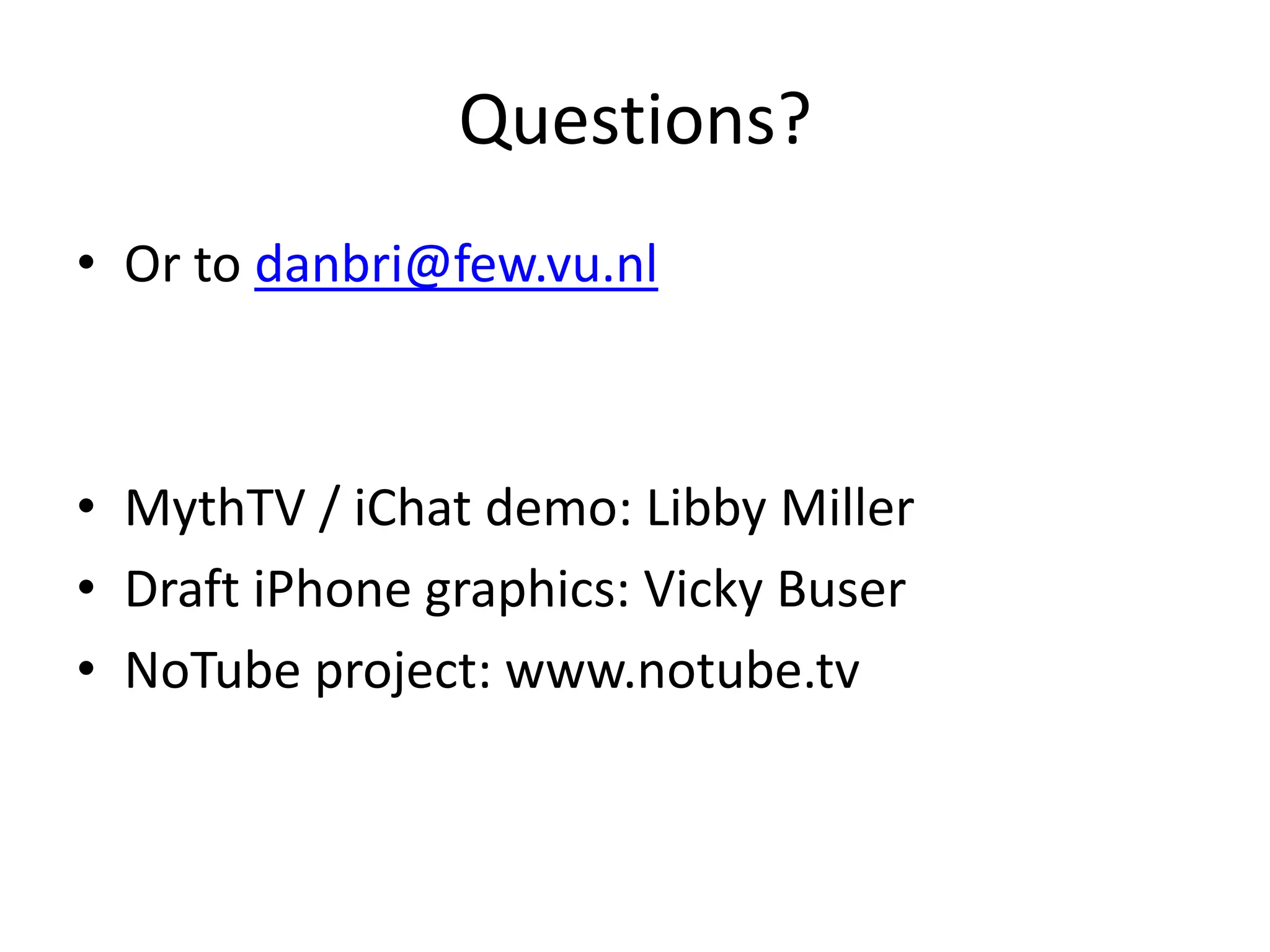 Jqbus: a query arrives<iq id="40z5D-4" to="alice.notube@example.com/sparqlserver" from="bandri@livejournal.com/sparqlclient" type="get"> <query xmlns="http://www.w3.org/2005/09/xmpp-sparql-binding"> PREFIX foaf: &lt;http://xmlns.com/foaf/0.1/&gt; SELECT DISTINCT ?o WHERE {?s foaf:name ?o.} </query> </iq> 