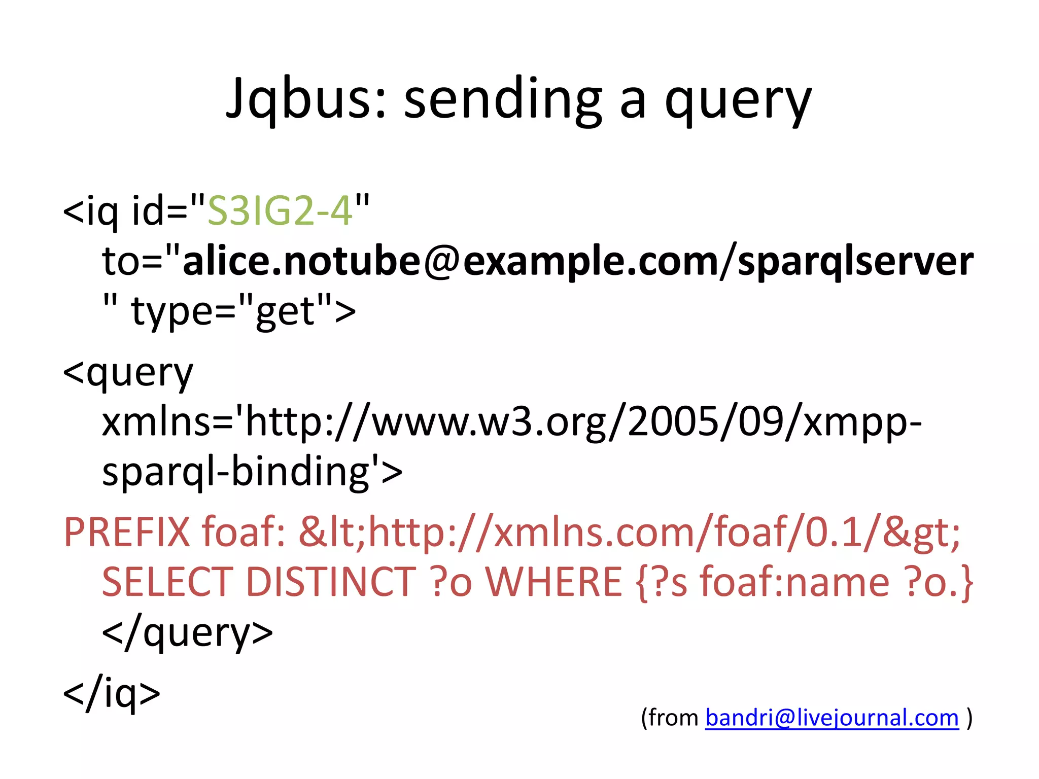  Used in products from Google, Apple and tools like GAIM/Pidgin