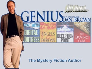 The Mystery Fiction Author
 
