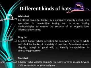 Defcamp 2013 - Does it pay to be a blackhat hacker