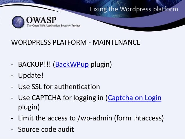 Dan Catalin Vasile - Hacking the WordPress Ecosystem slideshare - 웹