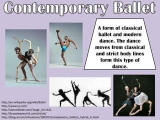 Contemporary dance - Wikipedia