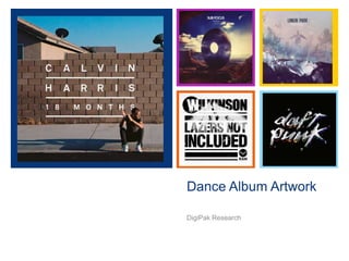 +

Dance Album Artwork
DigiPak Research

 