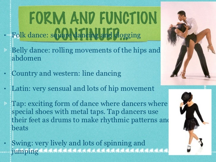 Dance and movement presentation