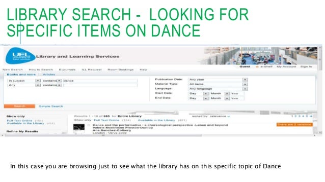 Dance your dissertation 2010