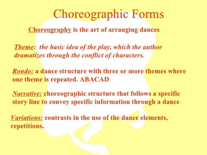 Dance elements power point