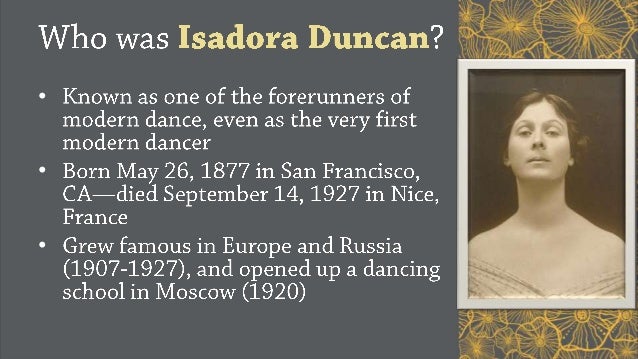 isadora duncan life isadora duncan life