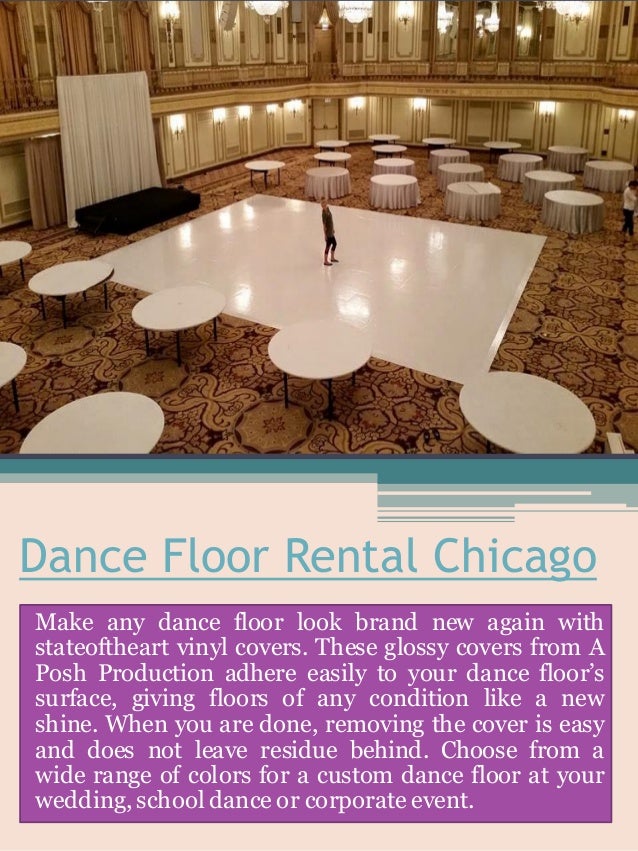 Wooden Dance Floor Rental