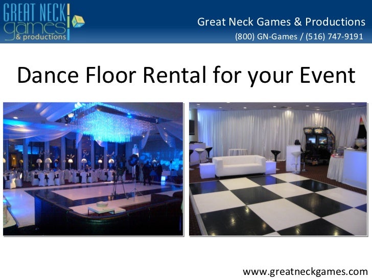 Dance Floor Rental NY NJ NYC CT PA