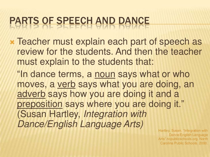 Dance in the ESL Classroom