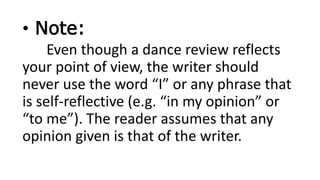 DANCE REVIEW.pptx