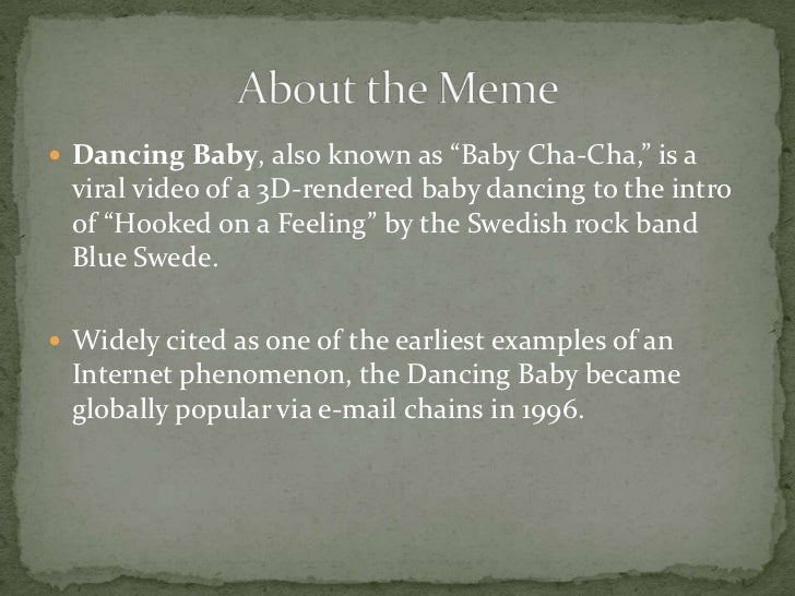 Dancing baby meme