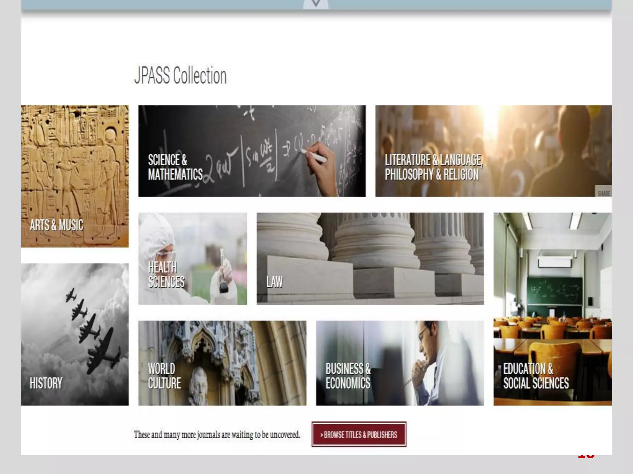 Historic and Speciality Journals
•Tutorials | About JSTOR
– Access for Individuals. Can read online for
free or purchase article.
– Get university (sometimes city) library card
for access.
•PubMed Tutorial - National Institutes of
Health
•Guide to Patent Searching - McKinney
Engineering Library
18
 