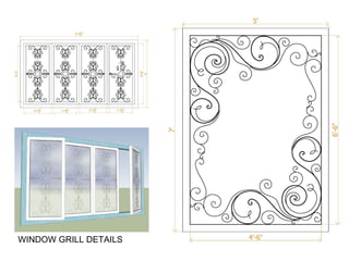 WINDOW GRILL DETAILS

 