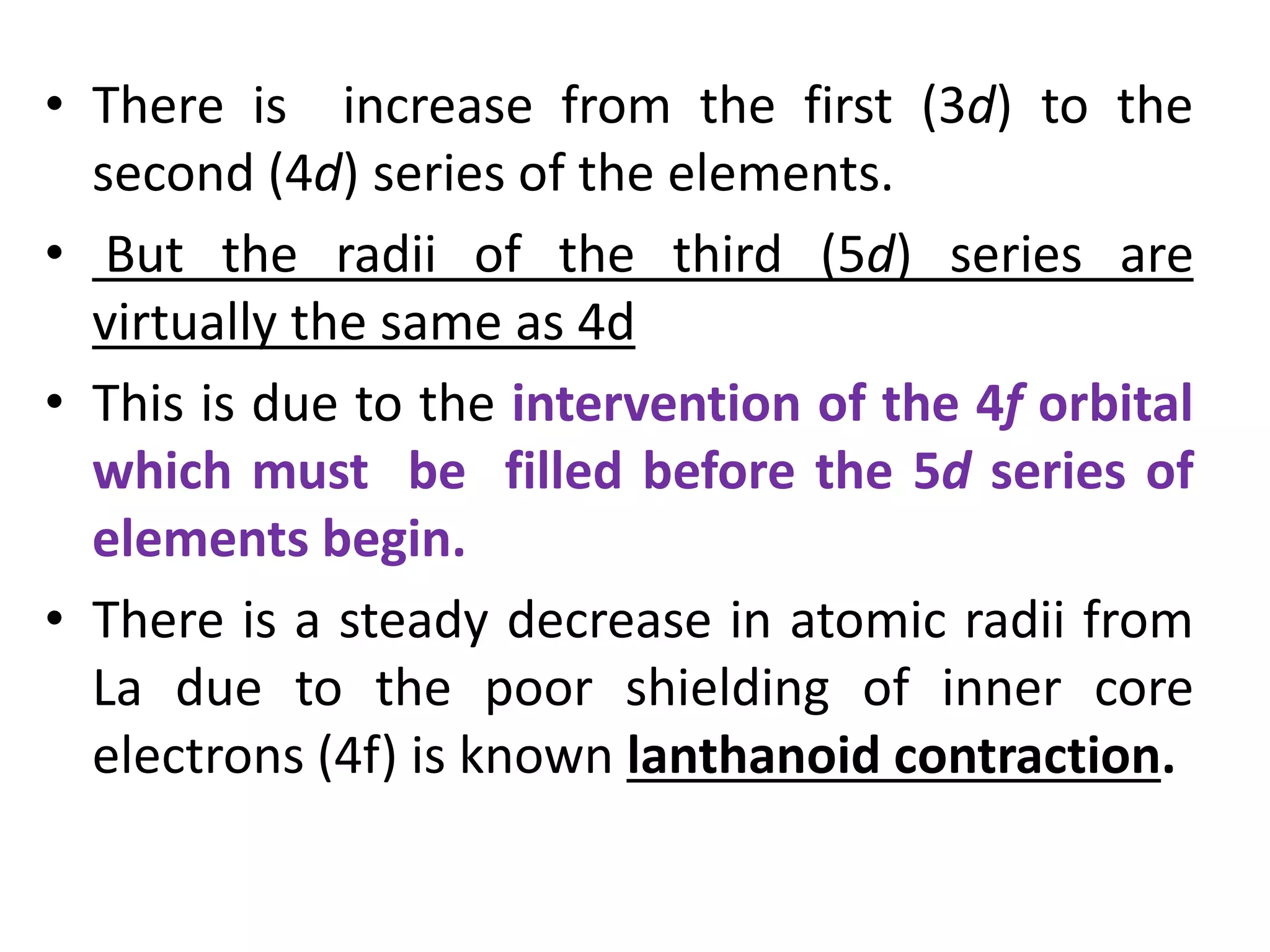 d and f block elements XII (LATEST) | PPTX