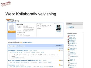 Web: Kollaborativ veivisning 
